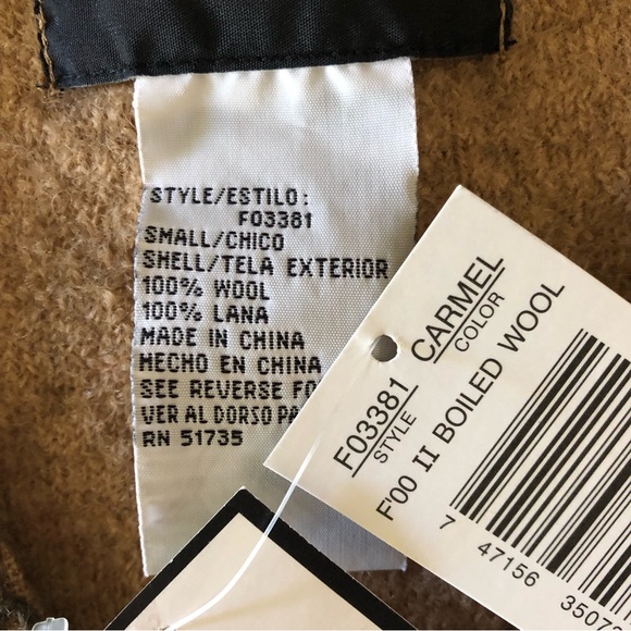 Wool Vest Vintage 90’Sag Harbor Boiled Wool Vest S - Picture 7 of 11